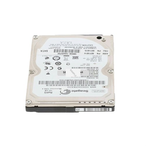 60Y4815 Жесткий диск 160GB 7200RPM 2.5' SATA 8MB HDD IBM Shipping 60Y4815