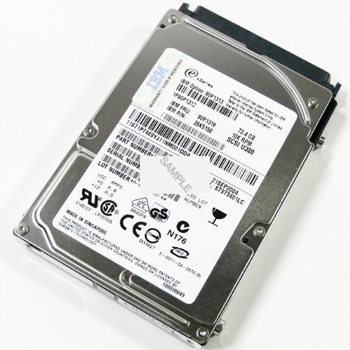 26K5158 Жесткий диск IBM Lenovo 73.4GB 10000RPM Ultra-320 SCSI Non-hot-swap 2.5" 26K5158