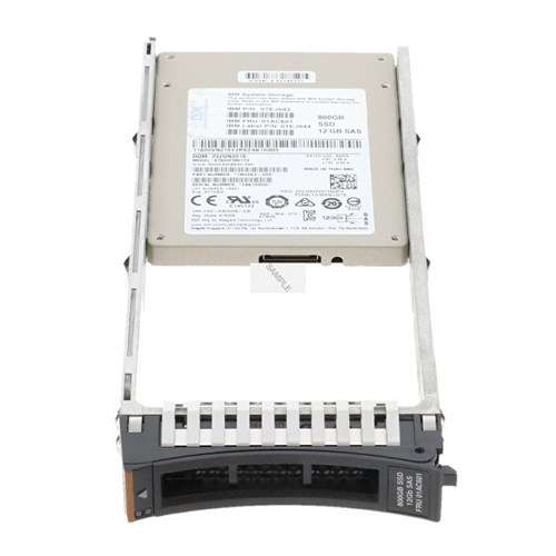 01AC601 Твердотельный накопитель IBM 800GB SAS 12G SFF SSD V5000 GEN2 01AC601