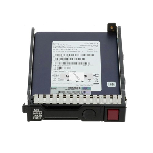 P02562-001 Жесткий диск HP 3.84TB SATA 6G MU SFF SSD for G8-G10 Servrers P02562-001