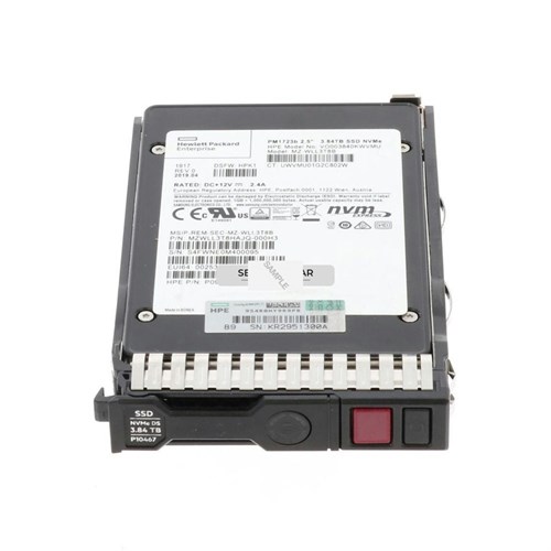 P10216-B21 Жесткий диск HP 3.84TB NVMe Read Intensive SFF SSD P10216-B21