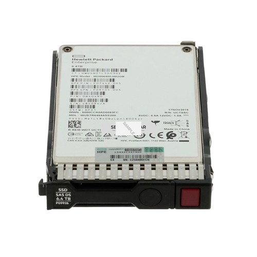 P09926-001 Жесткий диск HP 6.4TB SAS 12G MU SFF SSD for G8-G10 Servers P09926-001