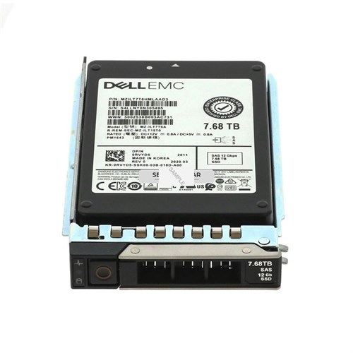 400-BFPD Жесткий диск 7.68TB SSD 2.5 SAS 12G RI 400-BFPD 400-BFPD