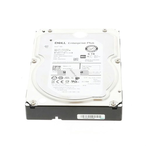 P96TY Жесткий диск 6TB 7.2K 3.5 SAS 12G 4Kn EQL ST6000NM0105 P96TY