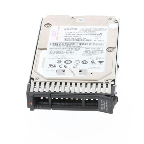 00FX396 Жесткий диск 300GB 15K SAS SFF3 4K BLK HDD 00FX396