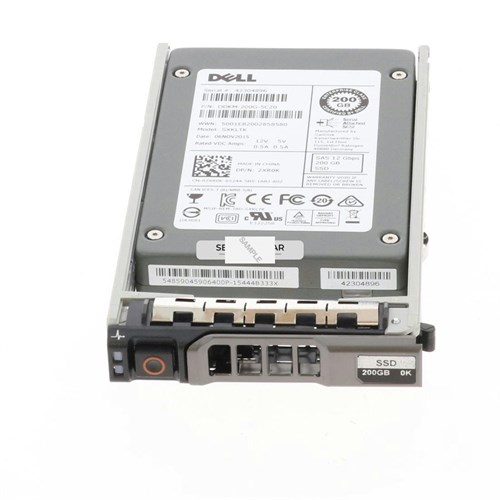 400-ADCM Жесткий диск 200GB SSD 2.5 SAS 12G MLC 400-ADCM 400-ADCM