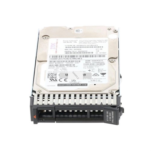 00E9908 Жесткий диск 571GB 15K RPM SAS SFF-3 DISK DRV 528 BLOCK (IBM i) 00E9908