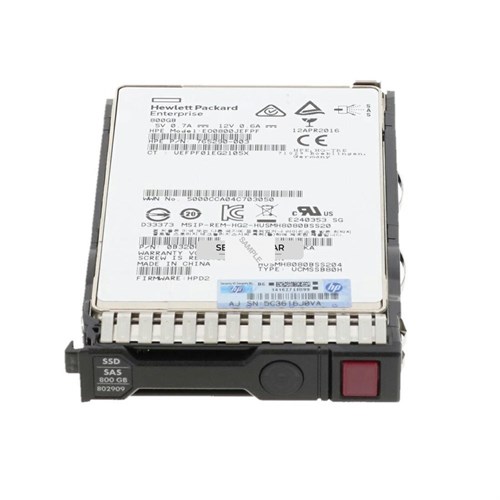 802601-001 Жесткий диск HP 800GB SAS 12G Write Intensive SFF SSD 802601-001