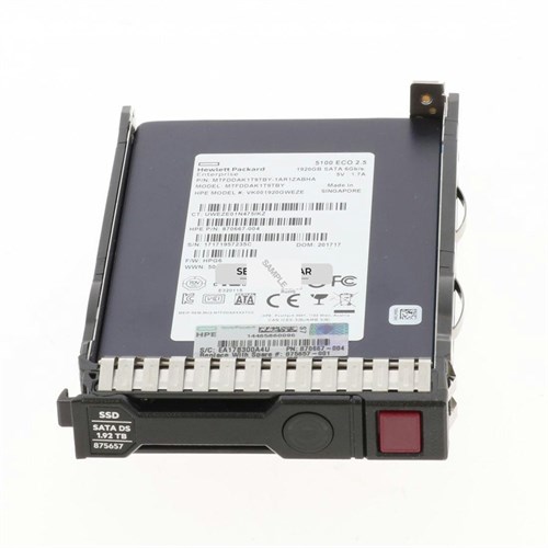 870667-004-G8-SFF Жесткий диск HP 1.92TB SATA 6G RI SFF SSD for G8-G10 Servers 870667-004-G8-SFF