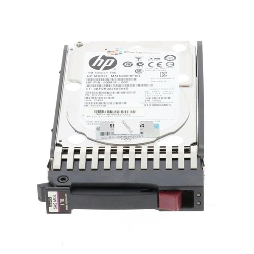 MM1000FBFVR-MSA Жесткий диск HP 1TB SAS 6G 7.2K SFF HDD for MSA Storage MM1000FBFVR-MSA