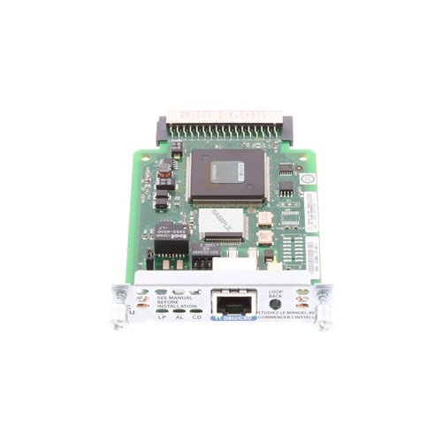 800-33589-01 Сетевая карта 1-Port T1/Fractional T1 DSU/CSU WAN Interface Card 800-33589-01