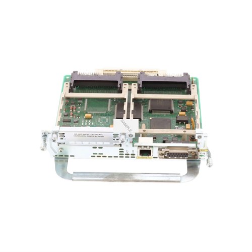 NM-1E2W Сетевая карта 1 Ethernet 2 WAN Card Slot Network Module NM-1E2W