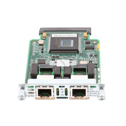 VWIC-2MFT-G703 Сетевая карта 2-Port Multiflex Trunk Card VWIC-2MFT-G703