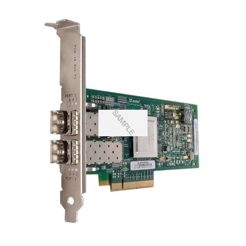 406-BBEK Dell QLogic QLE2562 Dual Port 8Gbps Fibre Channel PCIe HBA Card, Full Height 406-BBEK