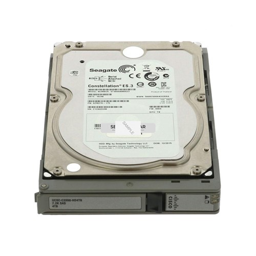 UCSC-C3X60-HD4TB Сервер UCS C3X60 4TB NL-SAS 7.2K HDD including C3X60 HDD carrier UCSC-C3X60-HD4TB