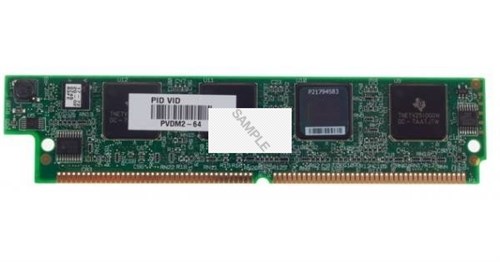 64-Channel Packet Voice/Fax DSP Module PVDM2-64