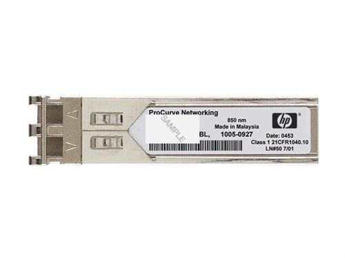 J4859B Transceiver SFP HP ProCurve Networing Gigabit LX-LC 1Gbps 1000BASE-LX Long Wave 1310nm 10km Single-Mode Fiber (SMF) Pluggable miniGBIC FC2x For HP ProCurve 9300m 5300xl 4100gl 3400cl 6108 2800 2600 J4859B