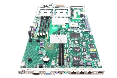 361384-001 Материнская Плата Hewlett-Packard iE7520 Dual Socket 604 4DDR UW320SCSI U100 2PCI-X Video E-ATX 800Mhz For DL360G4 361384-001