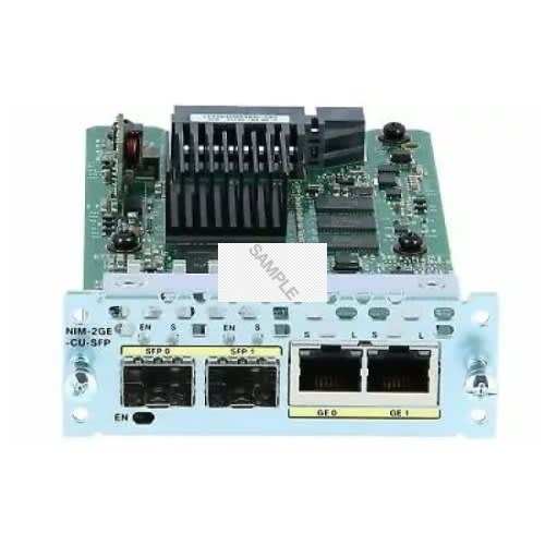 Модуль Cisco 2-port GE WAN NIM, dual-mode RJ45 & SFP NIM-2GE-CU-SFP NIM-2GE-CU-SFP