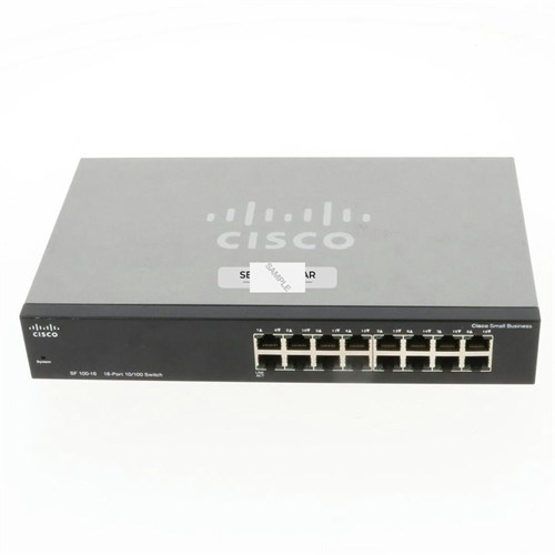 SF100-16 Переключатель Cisco SF100-16 16-Port 10/100 Switch SF100-16