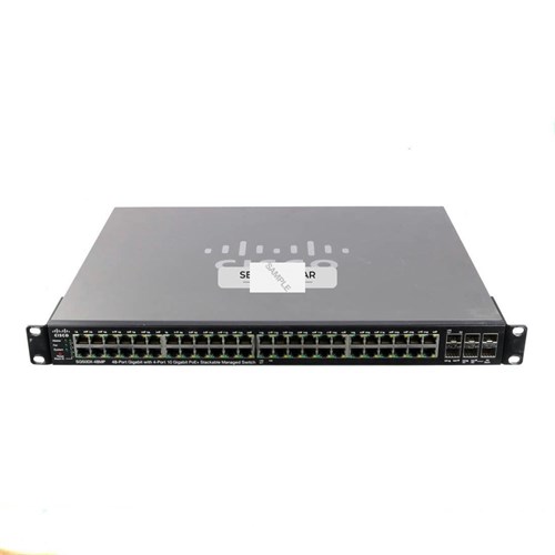 SG500X-48MP-K9 Переключатель Cisco 48 Port Gigabit PoE+ 4 Port 10 Gigabit SG500X-48MP-K9