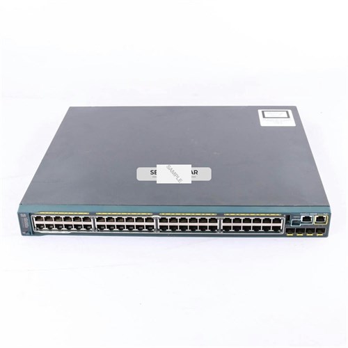 WS-C2960S-F48FPS-L Переключатель Catalyst 2960-SF 48 FE, PoE 740W, 4 x SFP, LAN Bas WS-C2960S-F48FPS-L