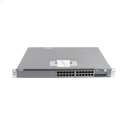 EX3400-24T-DC Переключатель 24-port Ethernet Switch with 4 SFP+ and 2 QSFP+ EX3400-24T-DC