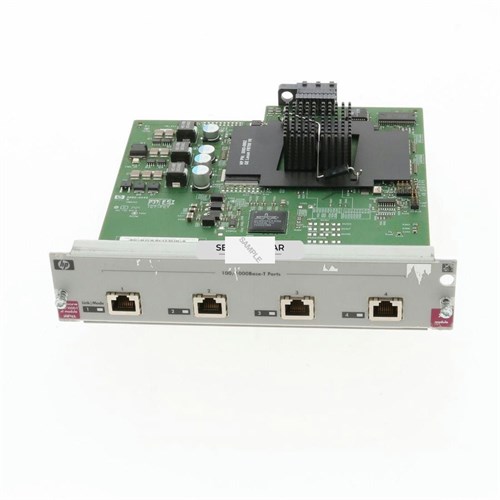 J4821B Плата расширения HP Module for 5300xl (4x1G BASE-T) J4821B