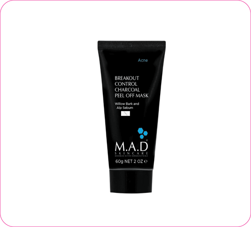 Breakout Control Charcoal Black Peel Off Mask 877391957782
