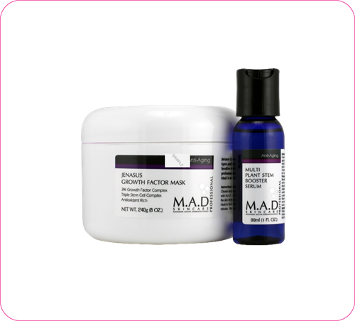 Маска для интенсивного омоложения и регенерации кожи + Сыворотка-бустер с меристемальными растительными клетками pH 7.5 111389559162