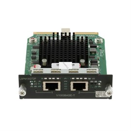 JG535A Сетевая карта HPE FlexNetwork 5500/5120 2-port 10GBASE-T Module JG535A