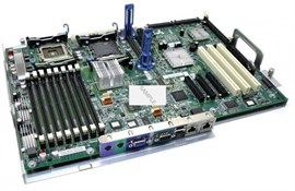 395566-002 Материнская Плата Hewlett-Packard i5000P Dual Socket 771 8FBD 8SAS SATAII U100 3PCI-E8x 3PCI-X 2GbLAN E-ATX 1333Mhz For ML350G5 395566-002