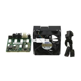 A3C40176097 Запчасти 4x2.5in SAS HDD Backplane w/ Fan and SAS Cable A3C40176097
