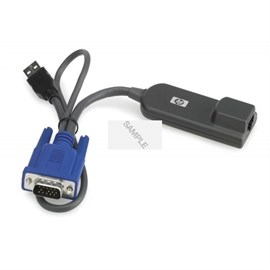 396633-001 KVM Кабель HP PLX1-4708 520-341-510 RJ45 - Video 1xUSB 27cm+42cm 396633-001