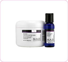 Маска для интенсивного омоложения и регенерации кожи + Сыворотка-бустер с меристемальными растительными клетками pH 7.5 111389559162